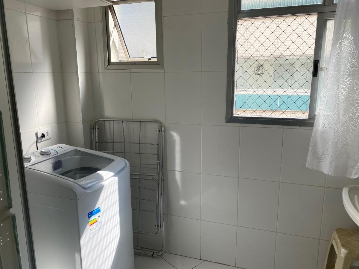 Apto Praia Do Tombo - Guaruja Apartman Kültér fotó