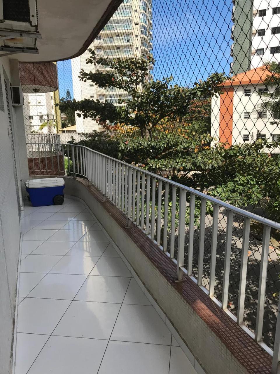 Apto Praia Do Tombo - Guaruja Apartman Kültér fotó